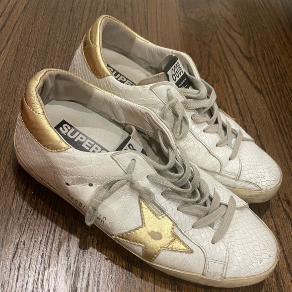 Golden goose gold and white 37 - Picture 1 of 4